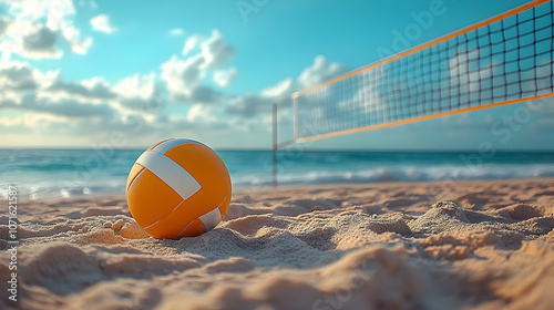 Volleyball on the Beach - S...