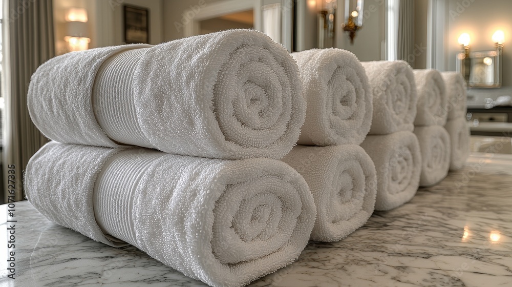 Luxurious Organized Bathroom with Smart Design Elements