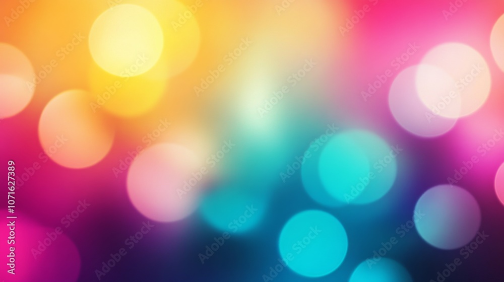 Fototapeta premium Abstract background gradient effect colors are bright vibrant Blurred colored