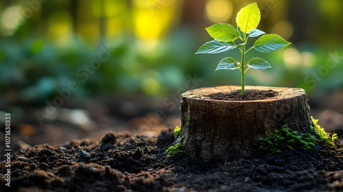 New Life on a Tree Stump: R...