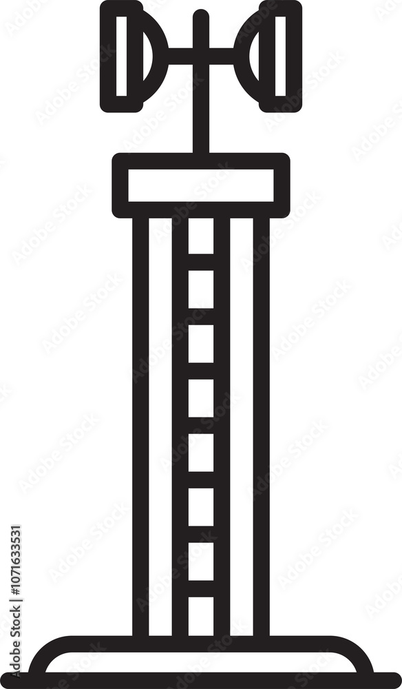 Communication Tower Icon Communication Tower Icon