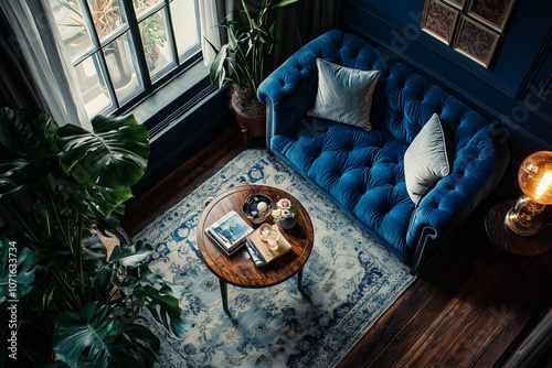 Luxurious Modern Farmhouse Living Room Photoshoot | Cozy High-End Interior Design with Rustic and Contemporary Decor Elements

