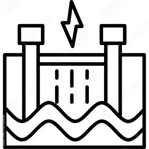 Water energy Icon