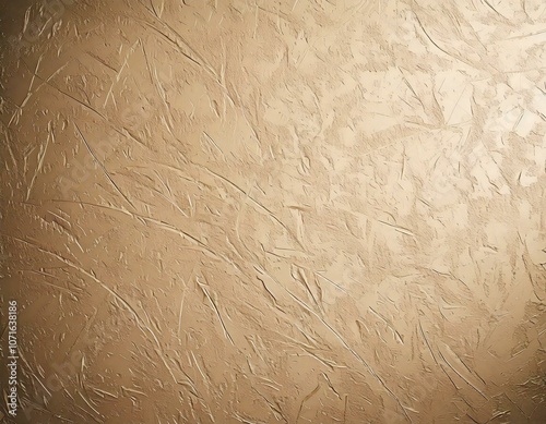 Papier peint beige avec texture éraflée photo