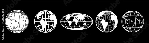 worldwide globe design template
