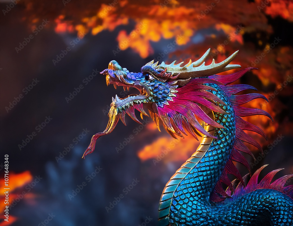 Ein chinesischer Drachen
