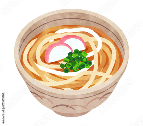 かけうどん　素うどん