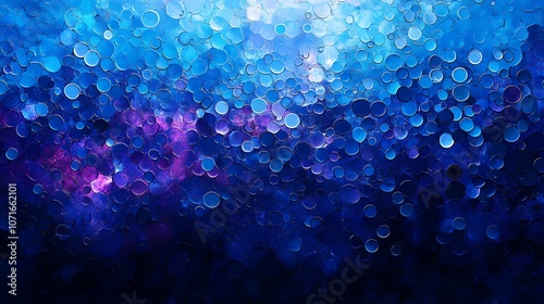 Discover the beauty of abstract blue patterns in art