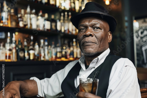 a distinguished Black gentleman in period attire photo