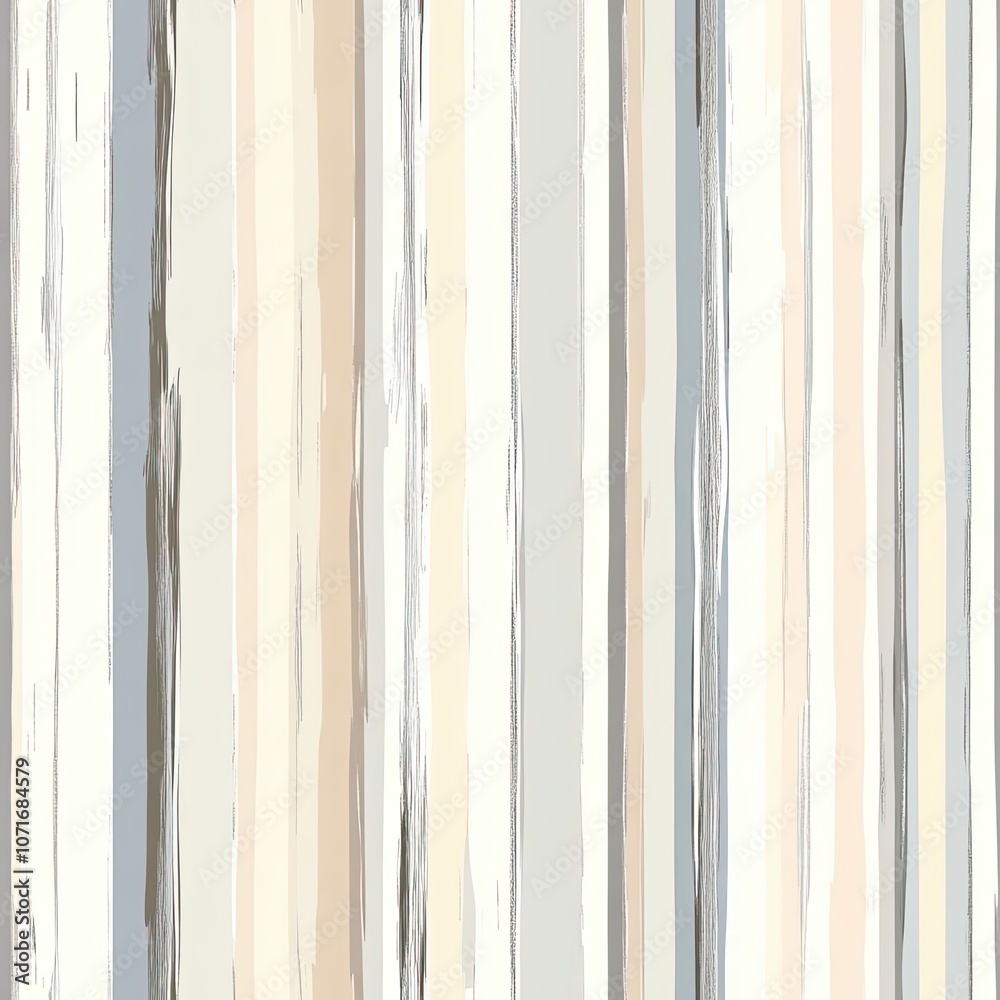 Abstract Painting with Vertical Stripes in Neutral Colors Abstract Painting with Vertical Stripes in Neutral Colors