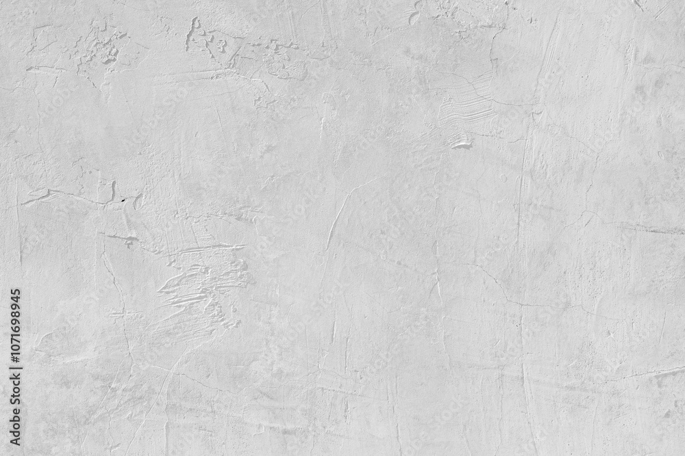 Fototapeta premium Surface of white concrete wall. Background and Texture.