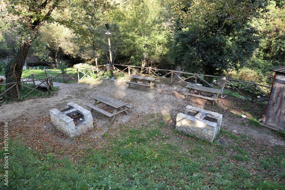 Carpinone - Area picnic nel Parco delle Cascate