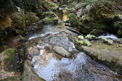 Carpinone - Rapide del Torrente Carpino a valle della cascata