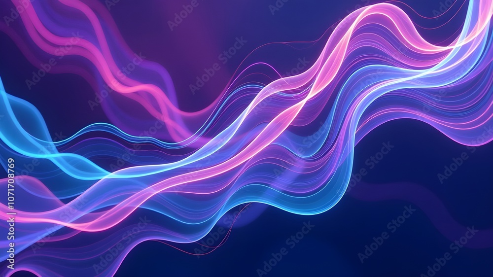 Pink and lilac waves, abstract background. Pink and lilac waves, abstract background.