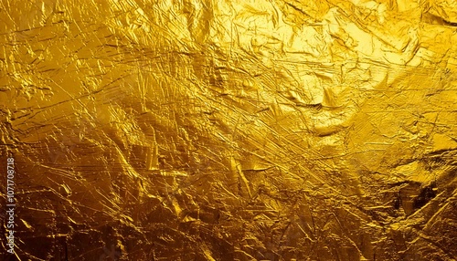 Gold foil template texture background