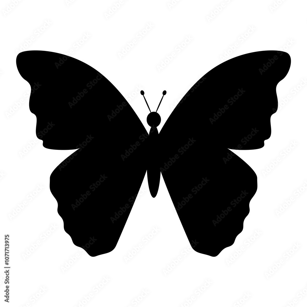 butterfly silhouette vector