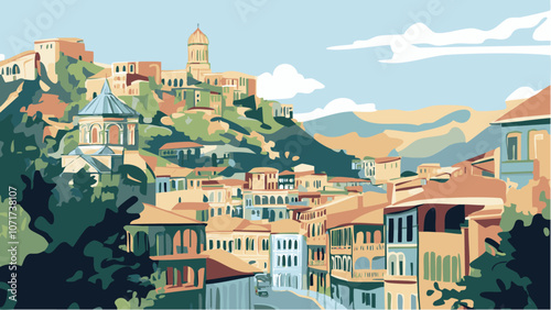 Stunning Views of Tbilisi’s Historic Landscape