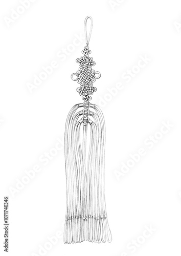 Korean traditional accessory, name is Norigae