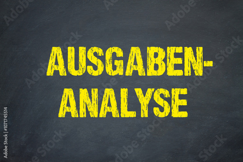 Ausgabenanalyse photo