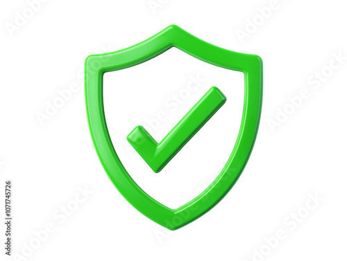 Free Download a green shield with a check mark - GFXLoad