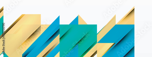 Speed and sport geometric background. Color lines dynamic template for wallpaper, banner, background or landing