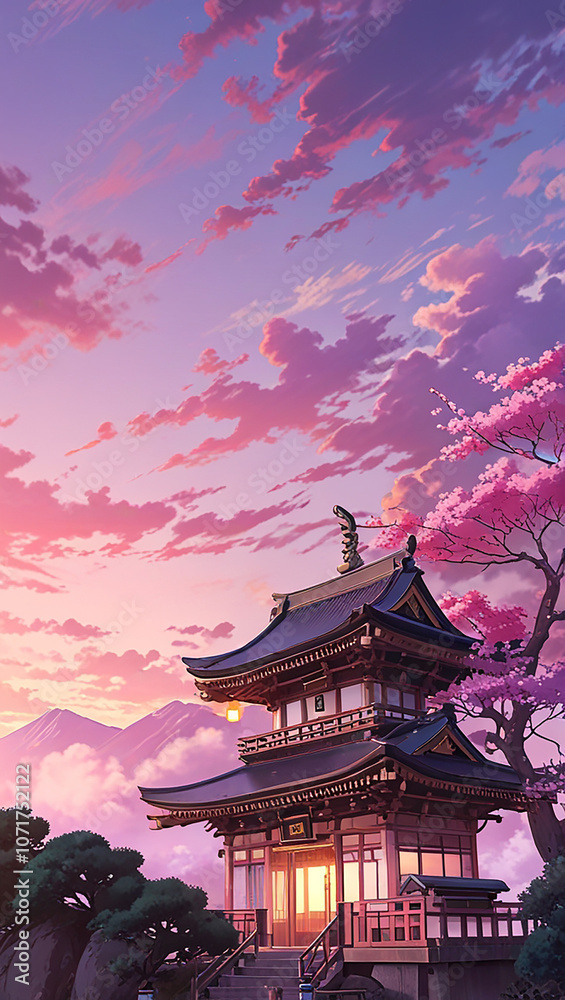 Obraz premium Japanese temple 1