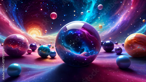 Ode to Space: The Infinite Universe Wrapped in Glow and Color - Fantasy, Energy and Mysteriousness in the Galactic Roundabout of the Heavens