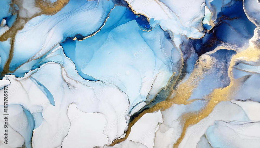 Naklejka premium Marble watercolor backgrounds painting nature.