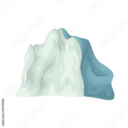 Illustration of iceberg 