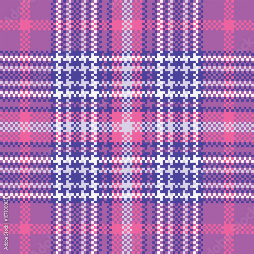 Plaid Pattern Seamless. Classic Plaid Tartan Template for Design Ornament. Seamless Fabric Texture.