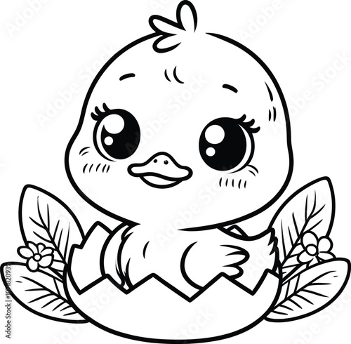 Baby Animal Cuties, Baby Animals coloring pages, Adorable Baby Animals to Color