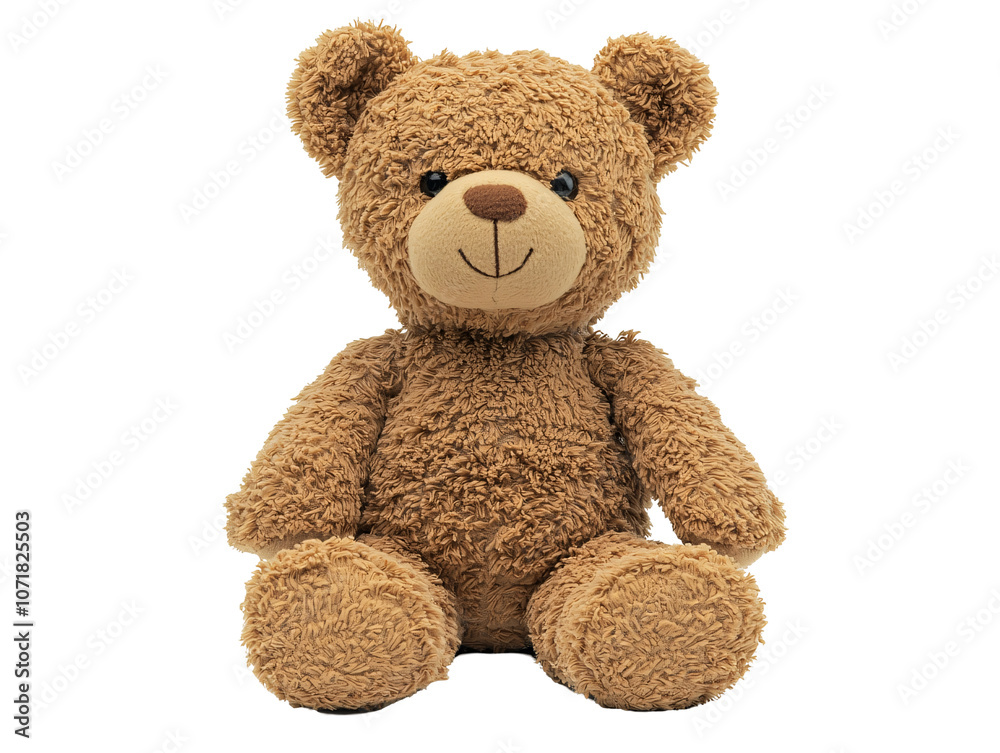 Obraz premium a brown teddy bear sitting