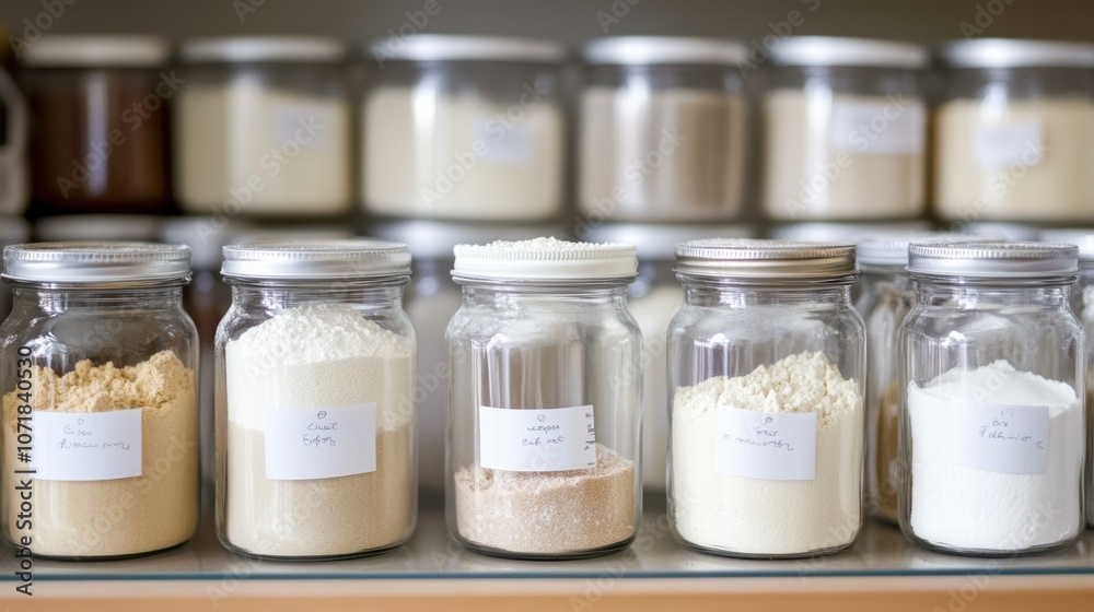 Pantry Jars. Pantry Jars.