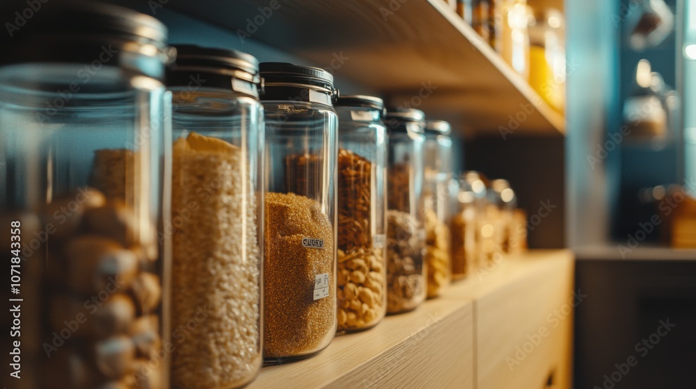 Pantry Storage Jars. Pantry Storage Jars.