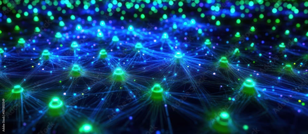 Obraz premium Abstract Digital Network