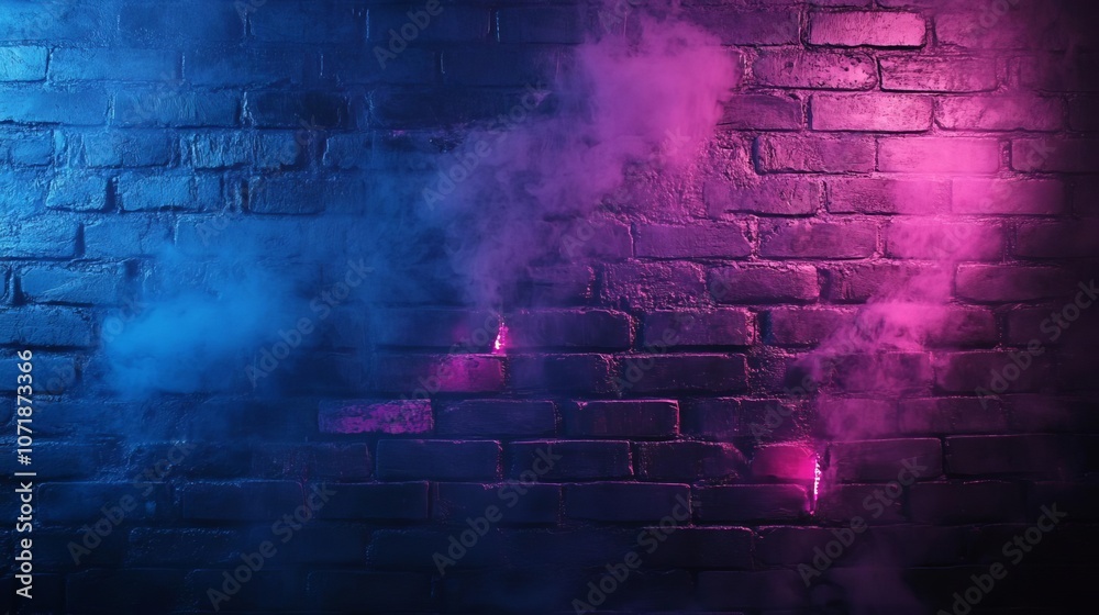 Abstract Brick Wall Background with Neon Light,
Vibrant Neon Light on Brick Wall Background Abstract Brick Wall Background with Neon Light,
Vibrant Neon Light on Brick Wall Background