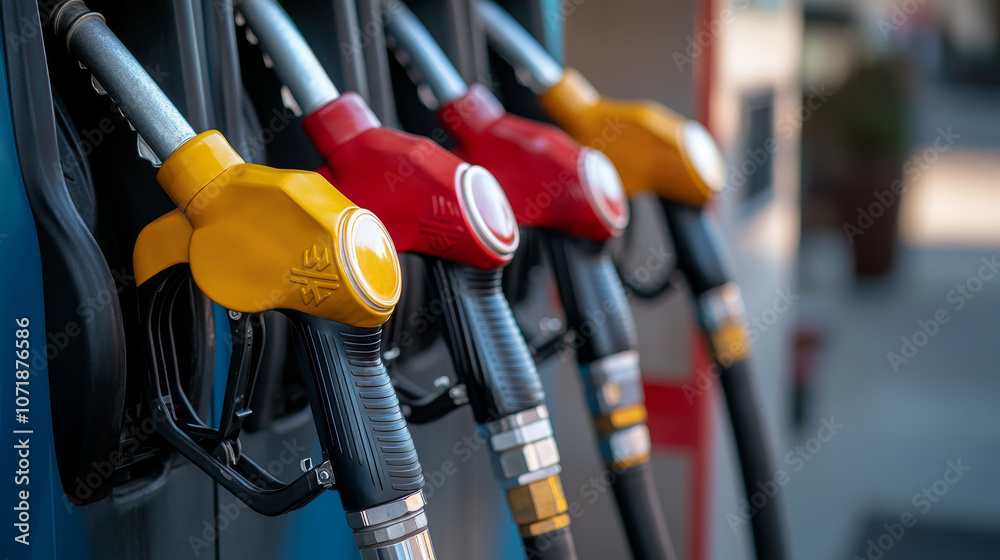 This web banner shows a gas nozzle, representing gasoline or diesel fuel. It's a simple, line-art design for websites about filling stations or fuel companies. This web banner shows a gas nozzle, representing gasoline or diesel fuel. It's a simple, line-art design for websites about filling stations or fuel companies.