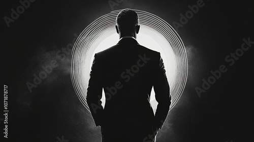 Wallpaper Mural Sleek and sophisticated James Bond inspired circle, spy, secret agent, espionage, intelligence, mystery, action, adventure Torontodigital.ca