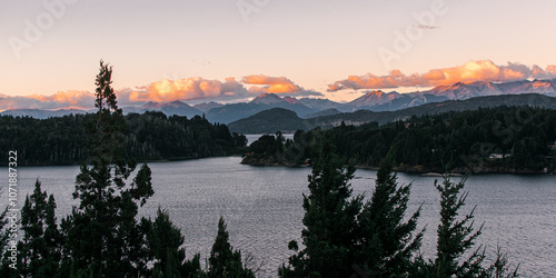 Lago Nahuel Huapi, Patagonia, Argentina photo