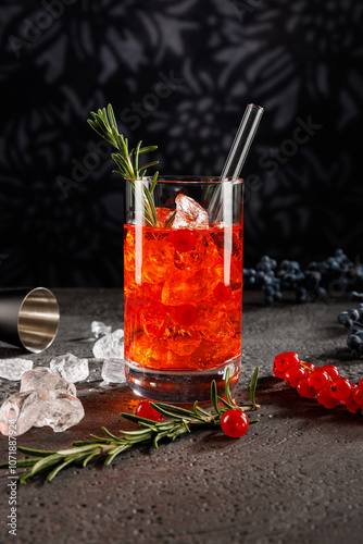 Aperol Cocktail im Glas