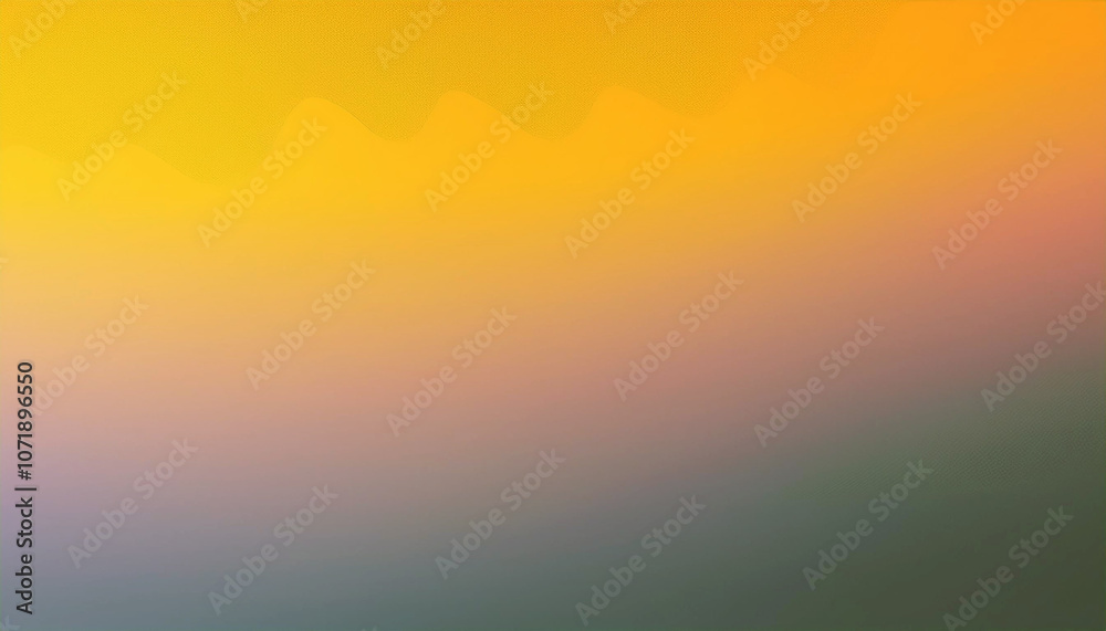 Obraz premium Abstract Blurred Sunset Background with Yellow,