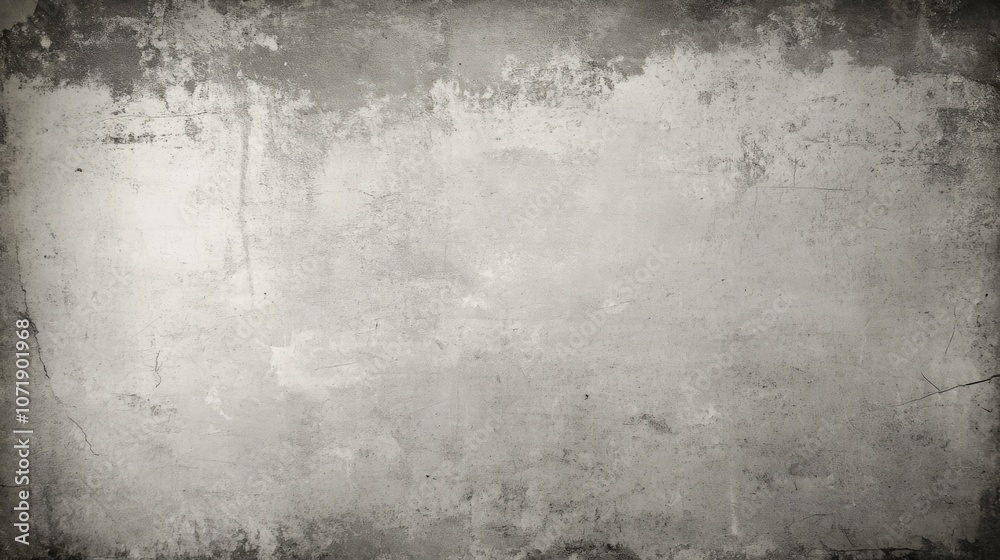 Fototapeta premium Old Rusty Vintage Grungy Concrete Wall Background Texture in Brown and Gray Colors