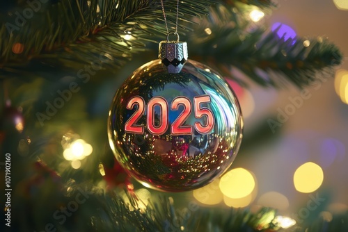 A 2025 Christmas Ornament H...