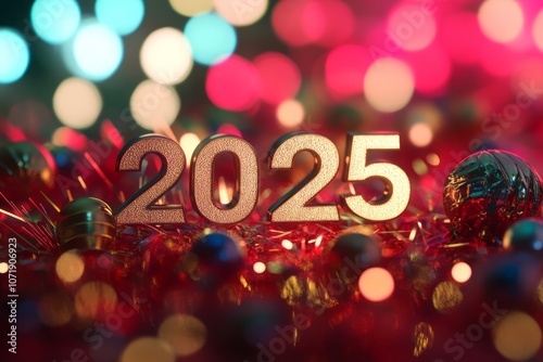 Glittering Gold 2025 New Ye...