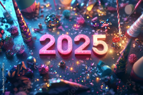 Neon 2025 New Year's Eve Ce...