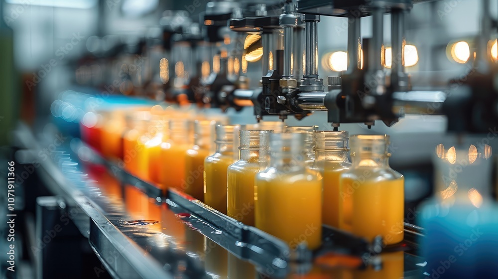 A printer ink production. High-tech production line in printing industry. A printer ink production. High-tech production line in printing industry.