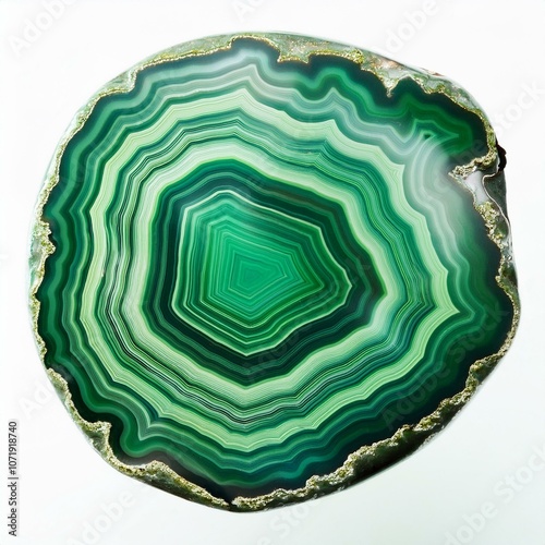 Banded agate, AI generated
