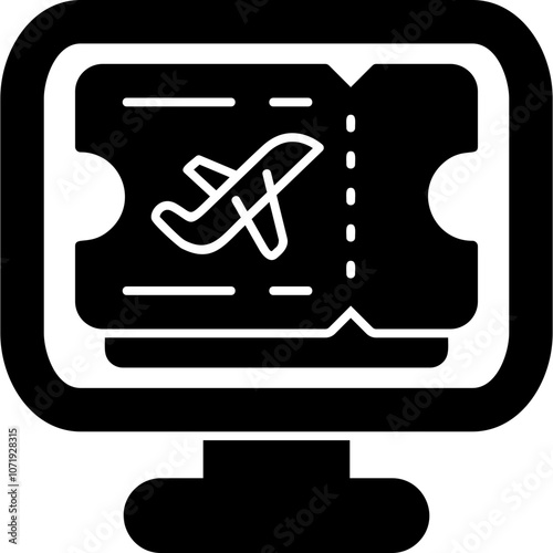 Electronic Ticket Icon