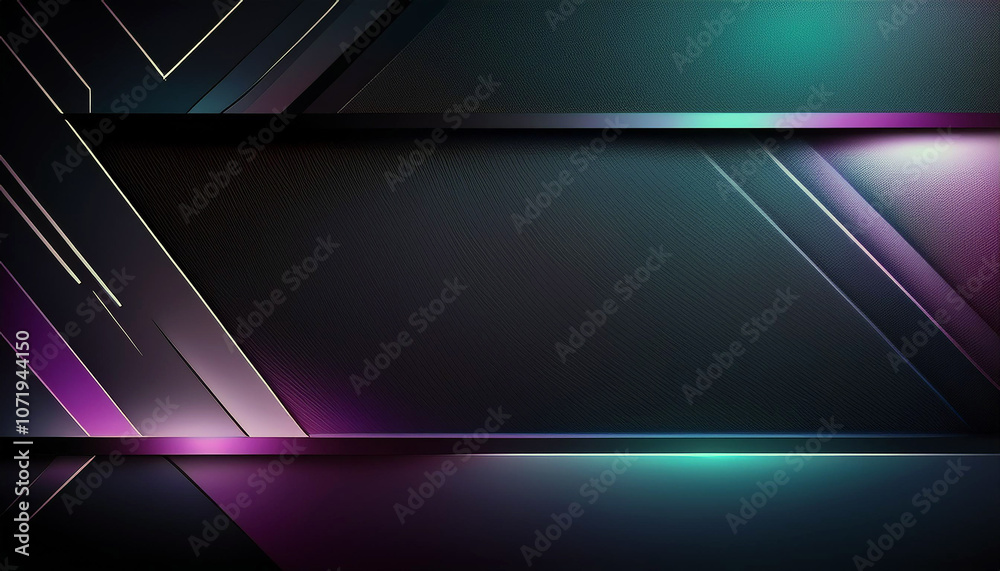 Fototapeta premium Abstract Geometric Background with Purple and