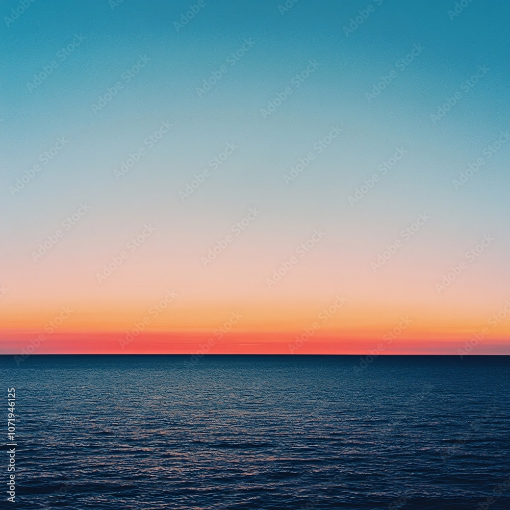 Obraz premium sunset on the sea